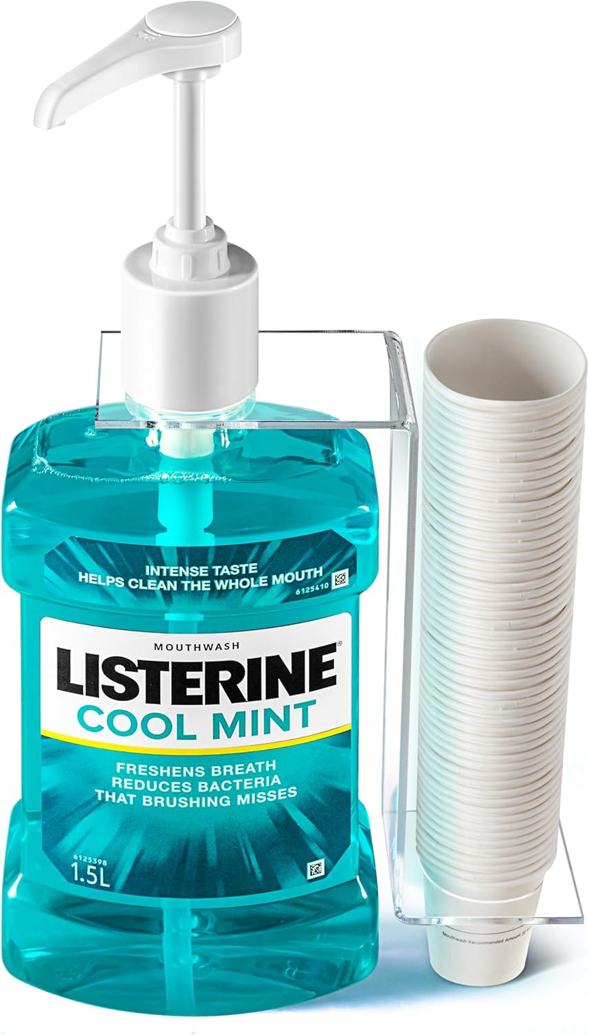 Practical Mouthwash Dispenser Specially Designed to Fit