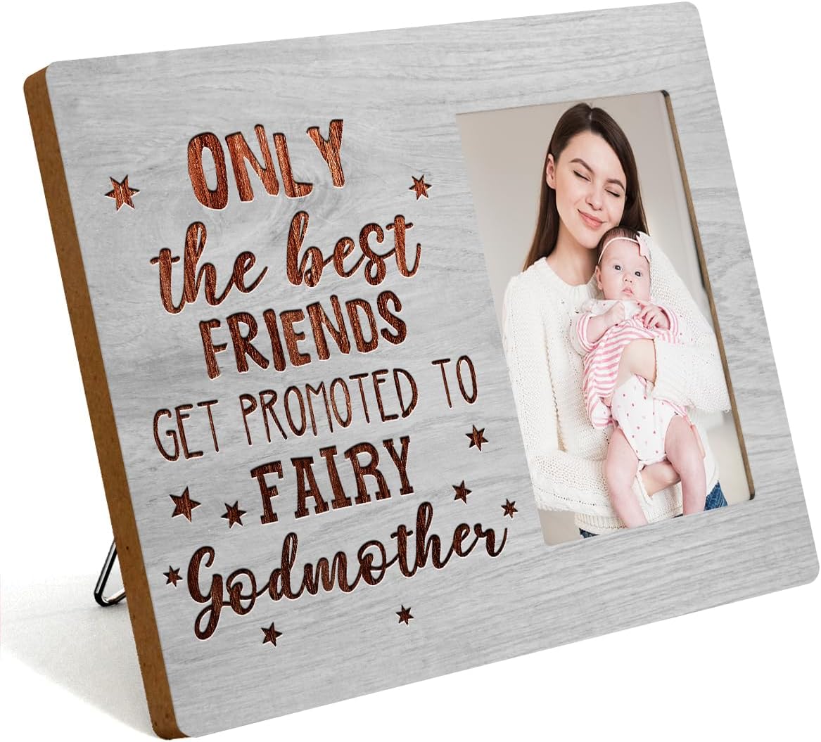 IAXIC Godmother Proposal Gift Photo Frame Godmother Gift