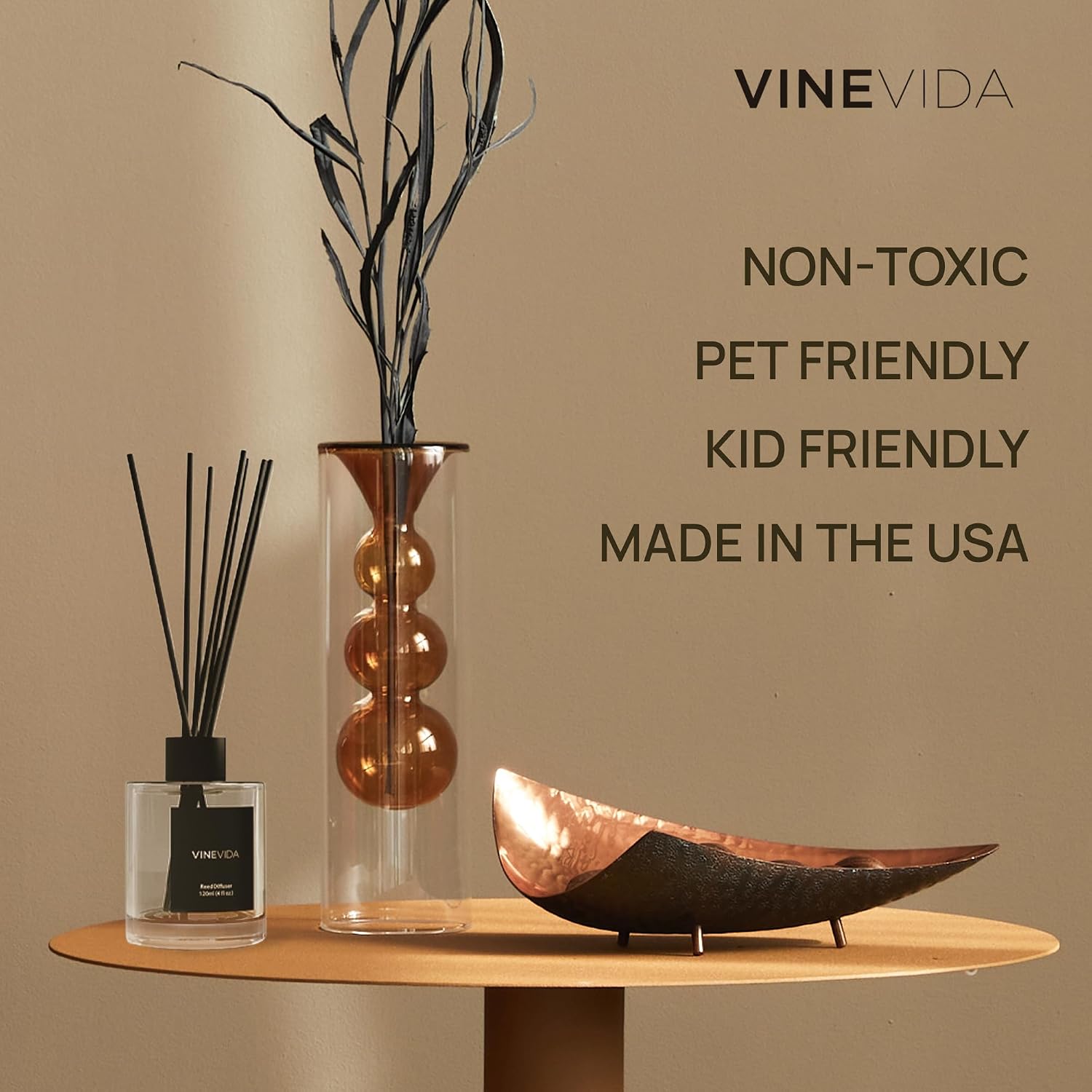 VINEVIDA NO. 101 Reed Diffuser - Coffee & Whiskey