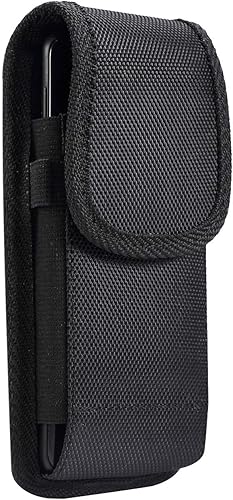 Miniatura 8 de Funda de cintura para teléfono celular para hombre, funda para teléfono móvil con clip para cinturón, paquete de cintura ultra fina de 6.3 pulgadas