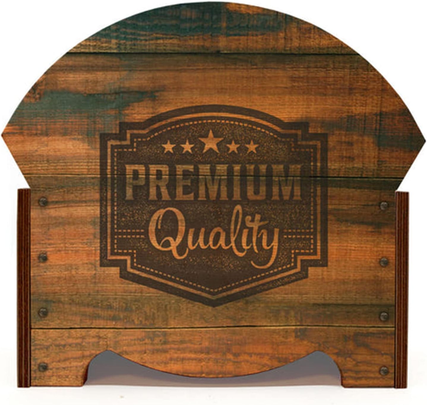 BARCONIC CONDIMENT CADDY - WOODEN CUSTOMIZABLE - VINTAGE DESIGN