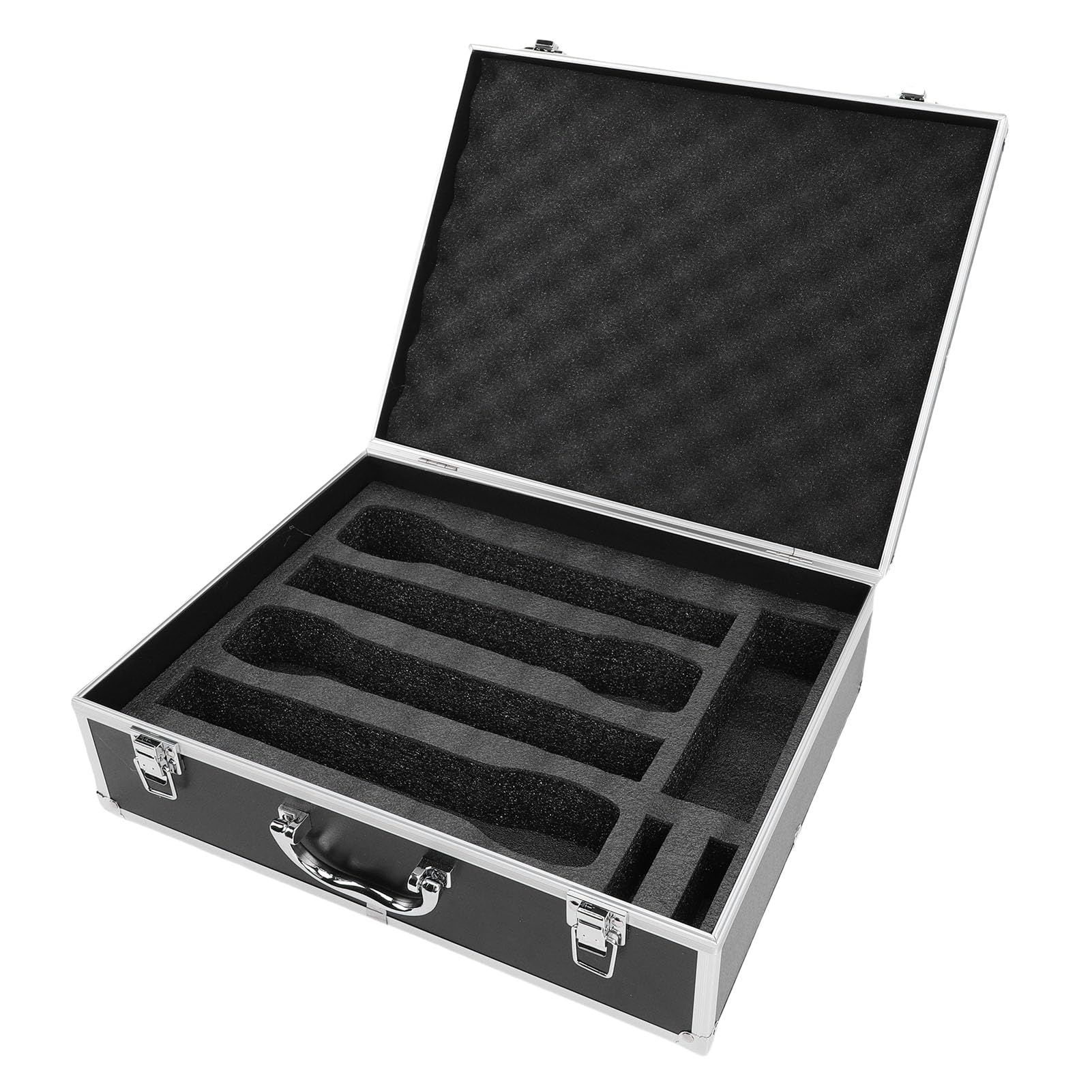 Custodia Protettiva per Microfono Wireless Custodia Protettiva in Alluminio per Musicisti in Tournée