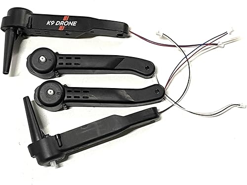 Miniatura 5 de Accesorios K9Pro RC Drone Parts K9 Pro 8K Professinal Juego de brazos de motor cuadricóptero para evitar obstáculos de cuatro vías (color gris,