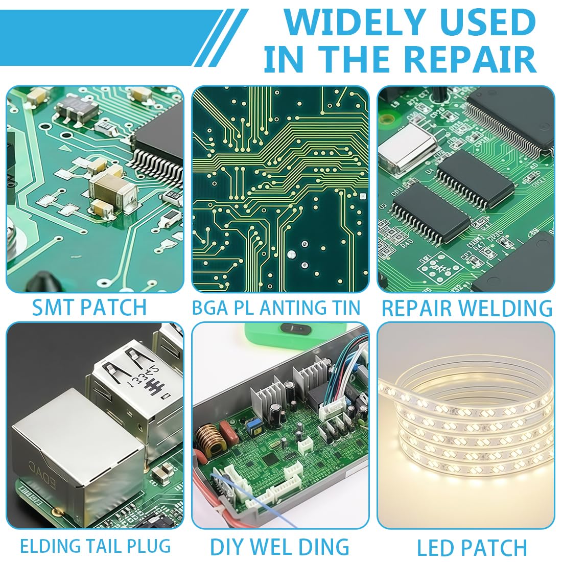 Flux para soldar electrónica - Soldering flux en pasta, 3 unidades para estaño y SMD