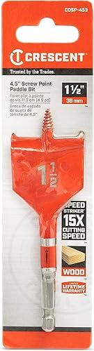 Miniatura 6 de Crescent Broca de punta de tornillo | 4" x 1-1/2" | CDSP-453