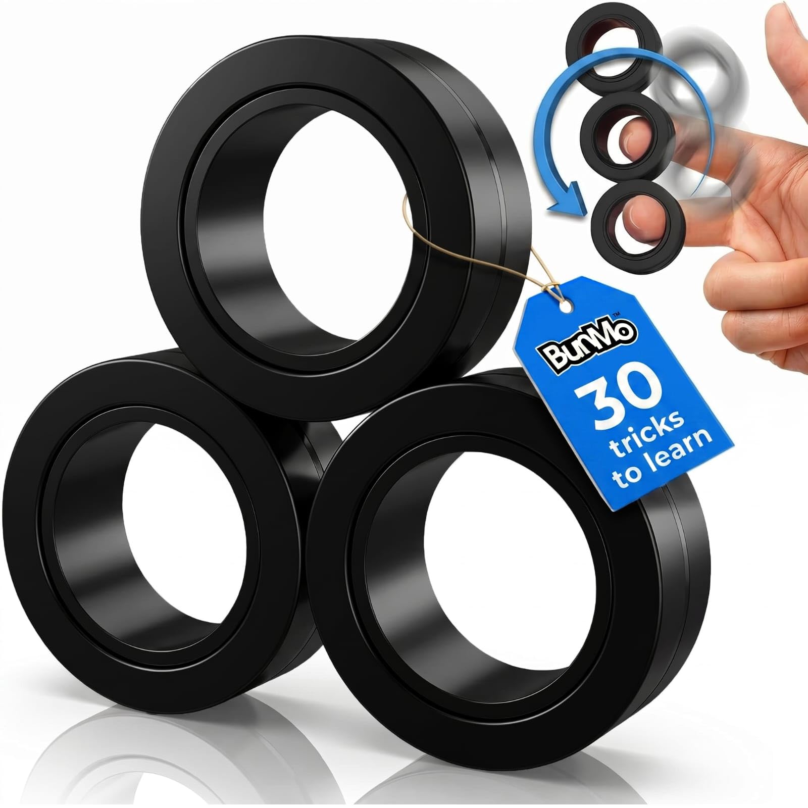 Amazon.co.jp: Fidget Toys - Magnetic Fidget Rings Fidget Toy. The