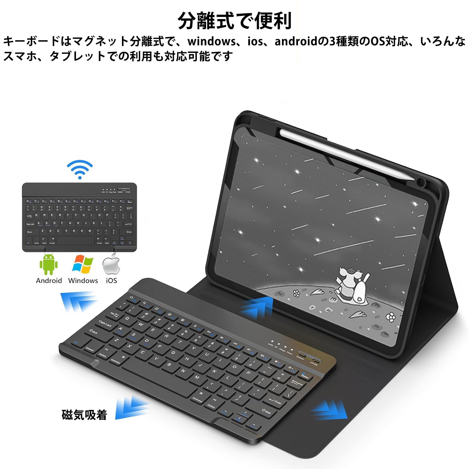 Amazon.co.jp: iPad mini 7 キーボードケース iPad mini6/mini (A17