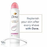 Vista 4 de Dove Advanced Care Antiperspirant Deodorant Spray Powder Soft 3 Count to help skin barrier repair after shaving 72 hour antiperspirant deodorant for