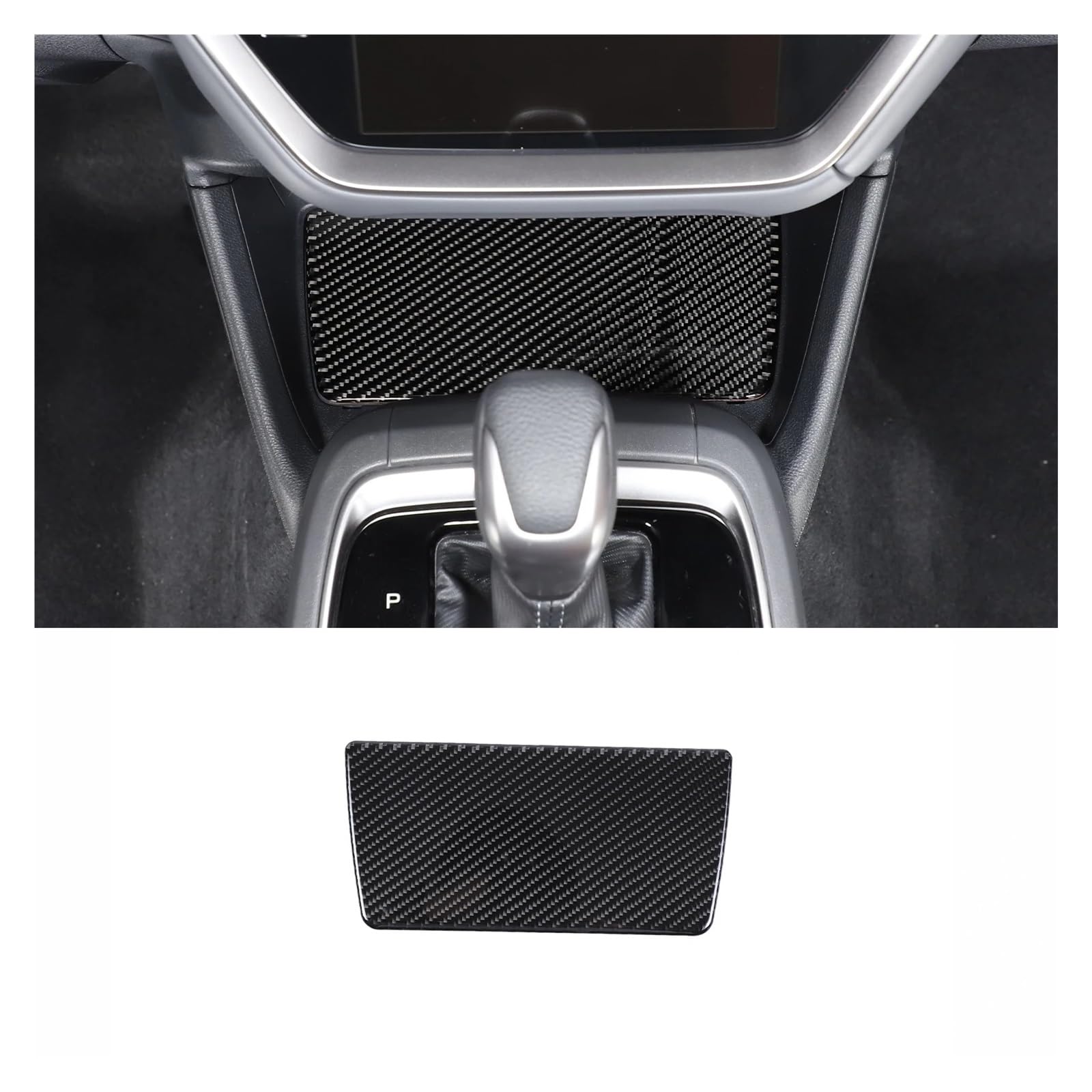 Interior Mouldings for Subaru for Crosstrek 2024 Black Carbon Fibre Car Interior Decoration Trim Frame Stickers Car Accessories Car Accessory(V-a)