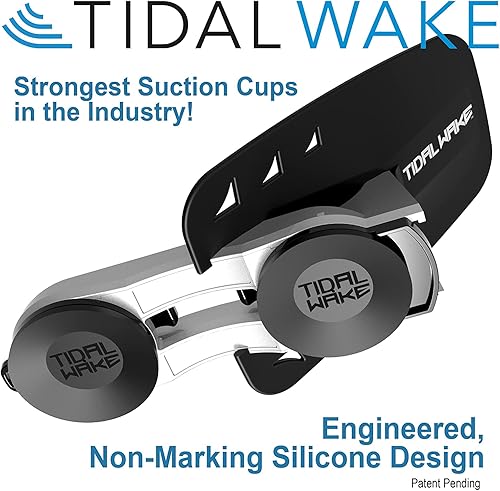 Miniatura 4 de Tidal Wake XLR8 Wake Surf Shaper Wave Generator for inboard, Forward & V-Drive Boats  Floating Wakesurf Creator  Compact Storage