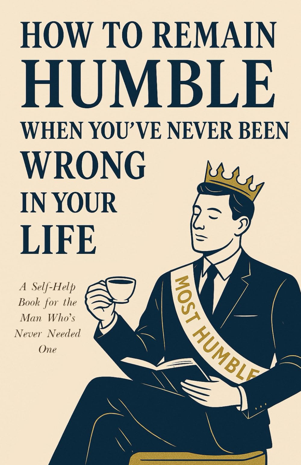 How To Remain Humble When You’ve Never Been Wrong In Your Life: A Self-Help Book for the Man Who’s Never Needed One