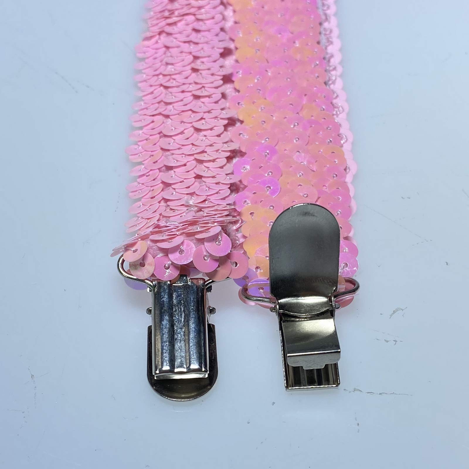 Tirantes elásticos anchos ajustables en forma de Y con 3 clips fuertes, para mujer, niños y niñas.