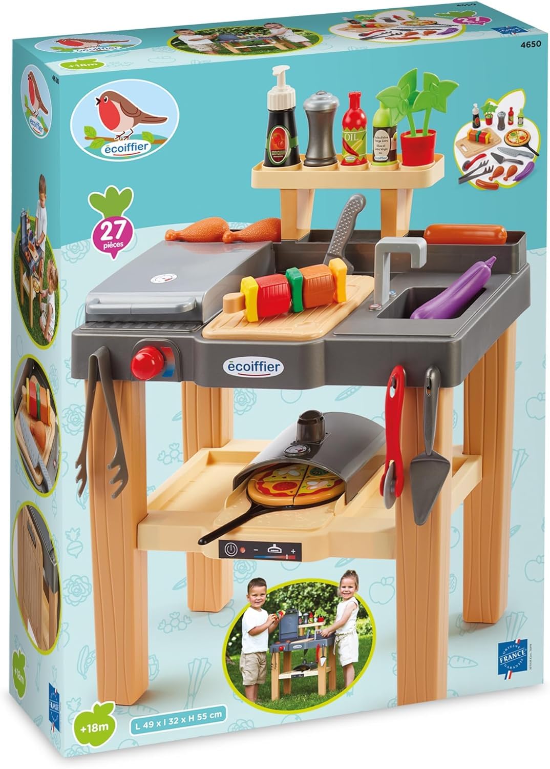 Cuisine d'été - Jeu d'imitation - ECOIFFIER - +18 mois
