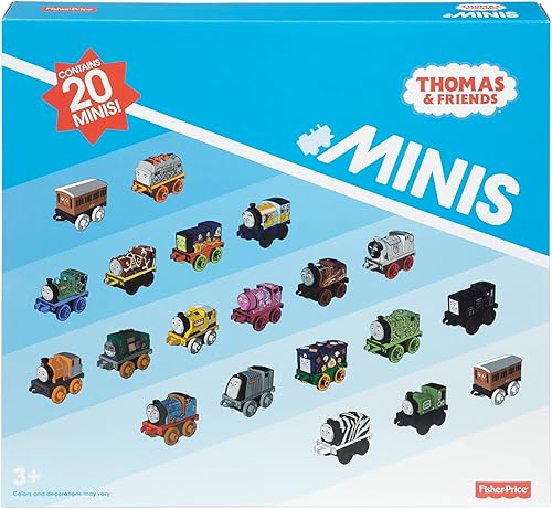 Miniatura 6 de Thomas  Friends MINIS - Paquete de 20 motores de tren exclusivo de Tienda