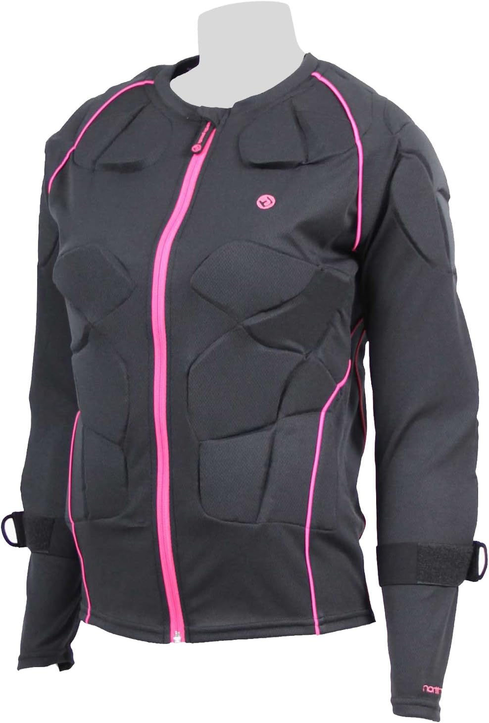 North Peak NP-1144 BK x PK WL Women's Body Protector, Maximum Pad Thickness 0.7 inches (18 mm) / Maximum Number of Layers 3 Layers
