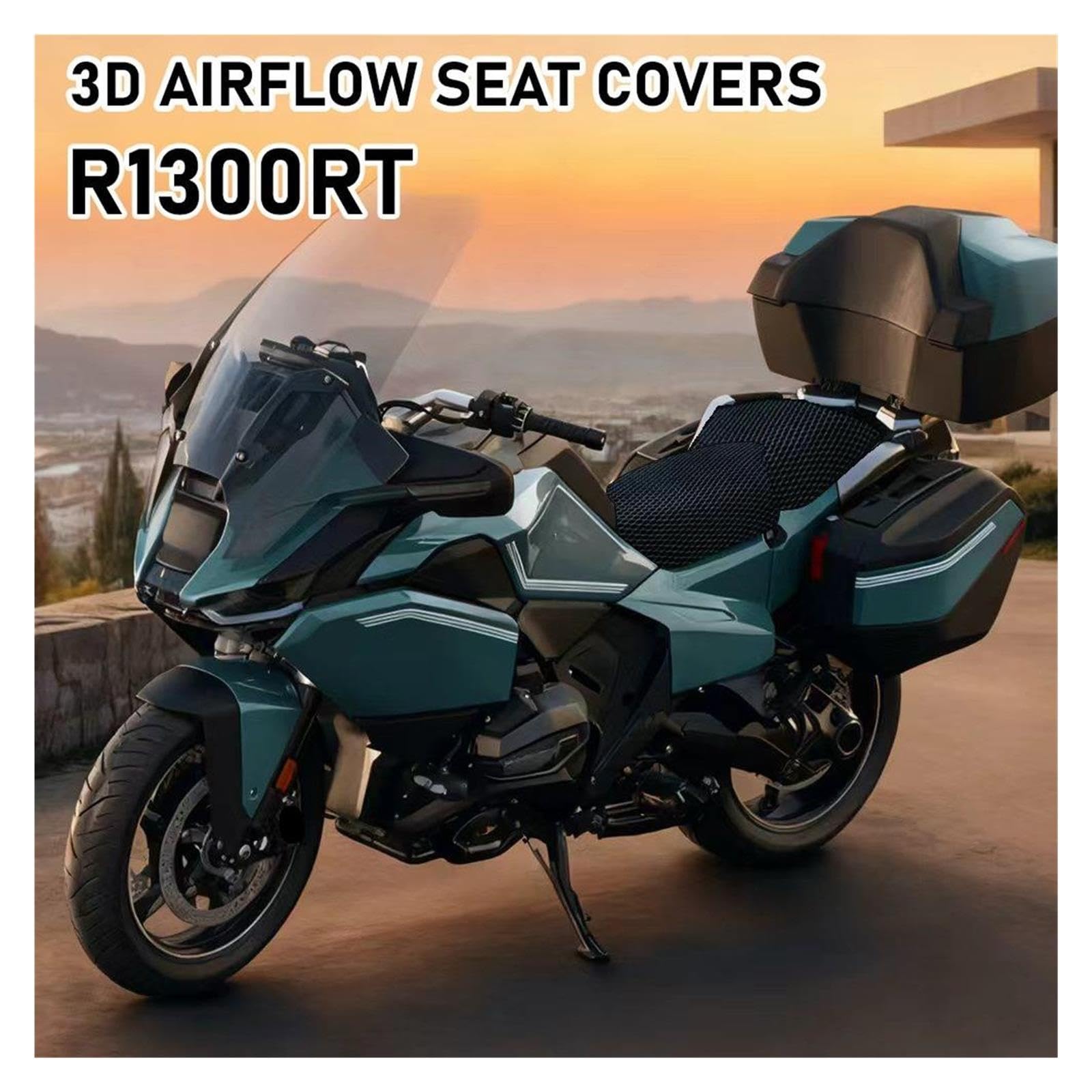 Coprisella Coprisedili Per Moto Per BM&W R1300RT Cuscino Termico