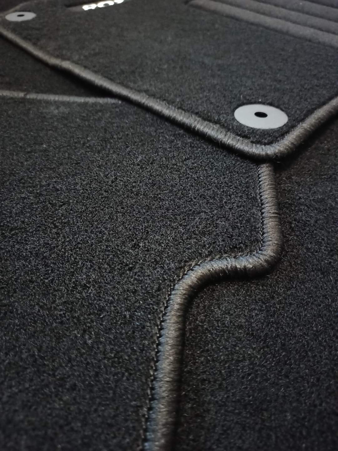 Alfombrillas para 308 II 2013-2017 Juego Completo - alfombras a Medida - Todos los Modelos - Anclajes Originales (308 II GTI hasta 2017)