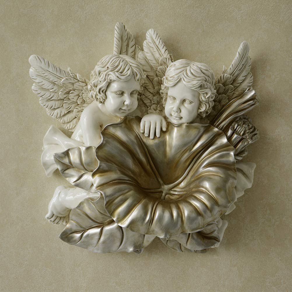 Statue de chérubins murale pour créer un coin de prière apaisant