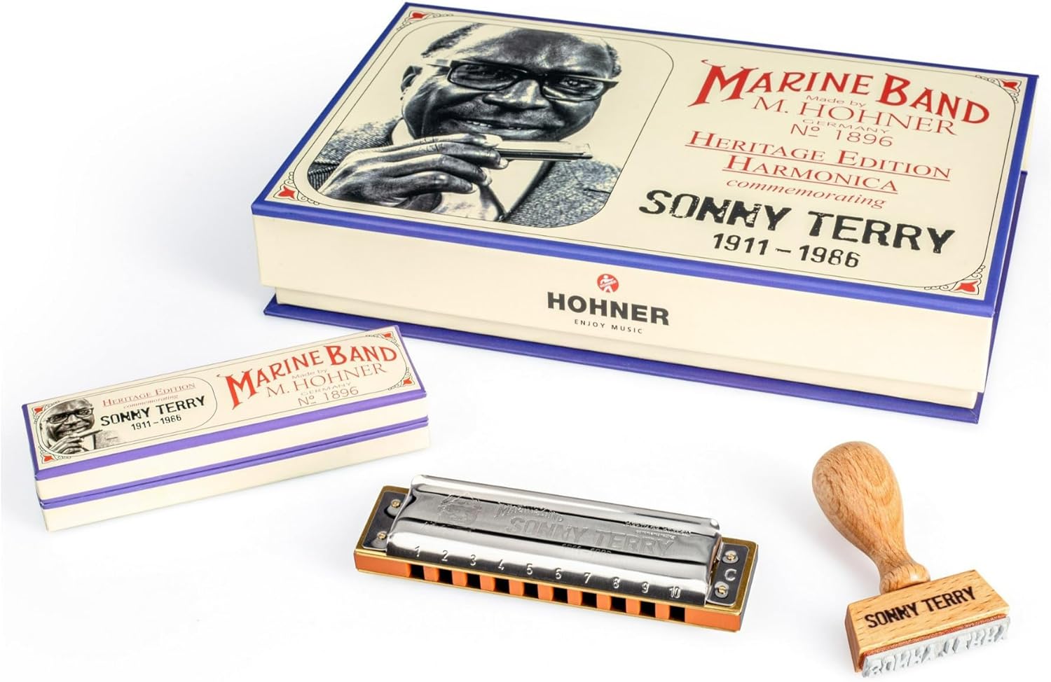 Hohner Sonny Terry Heritage Edition Diatonic Harmonica