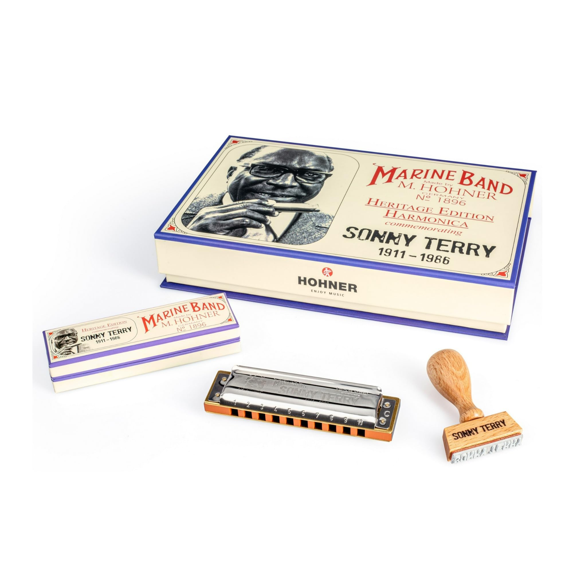 Hohner Sonny Terry Heritage Edition C · Harmonica Richter, M191101