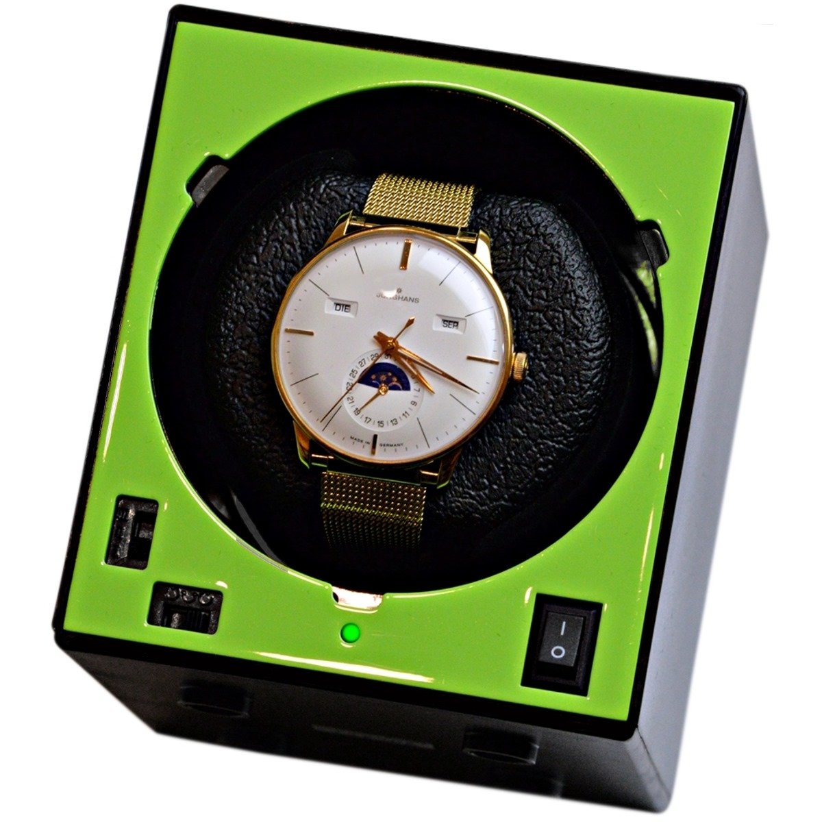 Uhrenbeweger Boxy NEON Green Single von Beco Technic