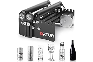 ORTUR Laser Rotary Roller for Cylindrical Objects Engraving