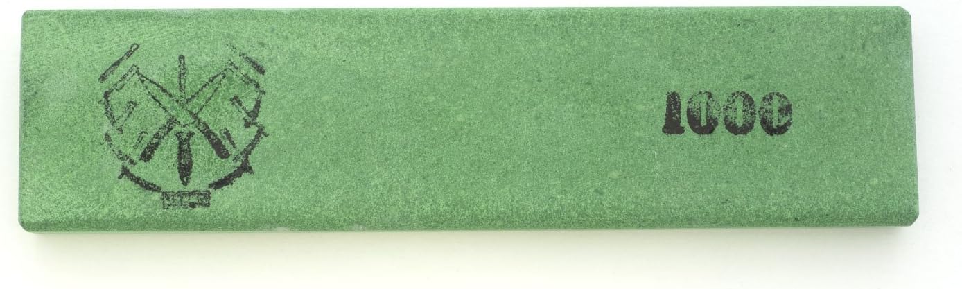 4" x 1" x 0.25"Naniwa Chosera 1000 Grit stone, 5-6mm thickness, works on almost all types of knives, scissors, tools Like KME and chisels