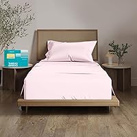 Vista 48 de Thread Spread - Juego de sábanas de 100% algodón egipcio con tejido de satén de 800 hilos de la colección Exotic Hotel, color blanco y marfil