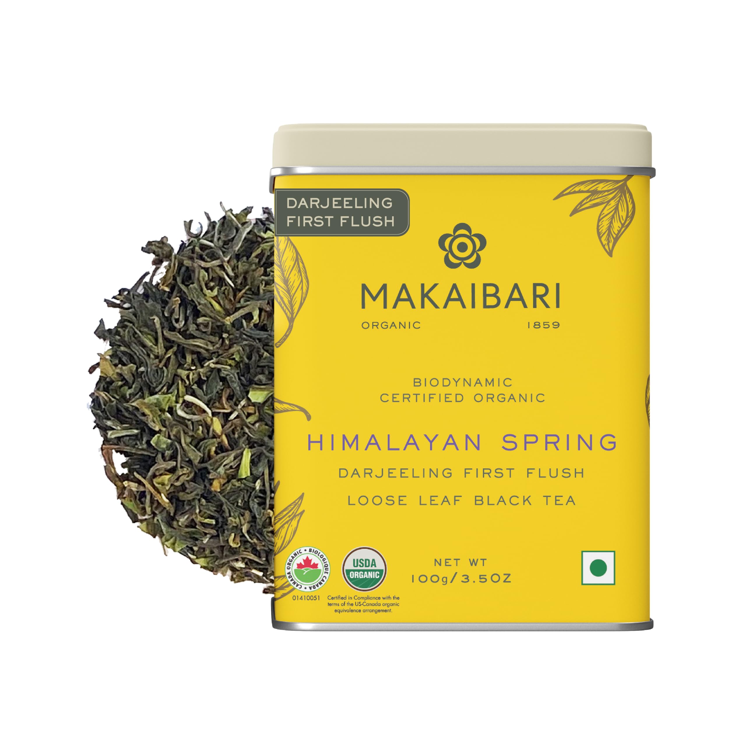 Makaibari Himalayan Spring, Special Edition First Flush Black tea 100 