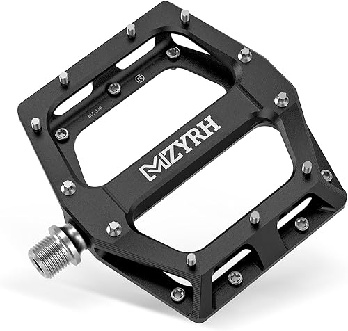 MZYRH Pedales de bicicleta de carreteramontaña Pedales MTB Pedales de bicicleta de aleación de aluminio 916 "rodamiento sellado plataforma ligera