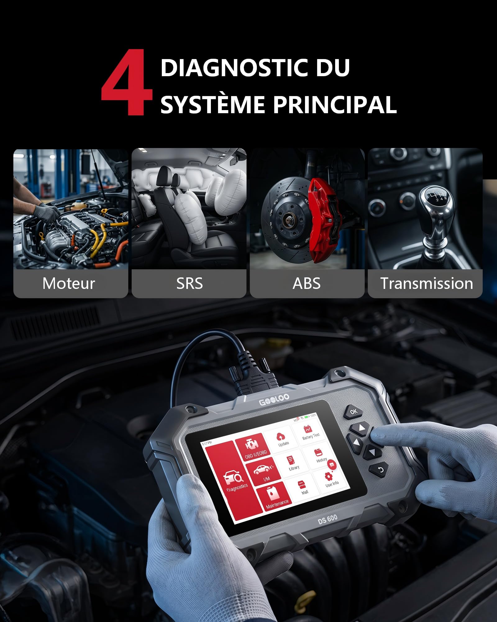 GOOLOO DEEPSCAN DS600 Scanner OBD2