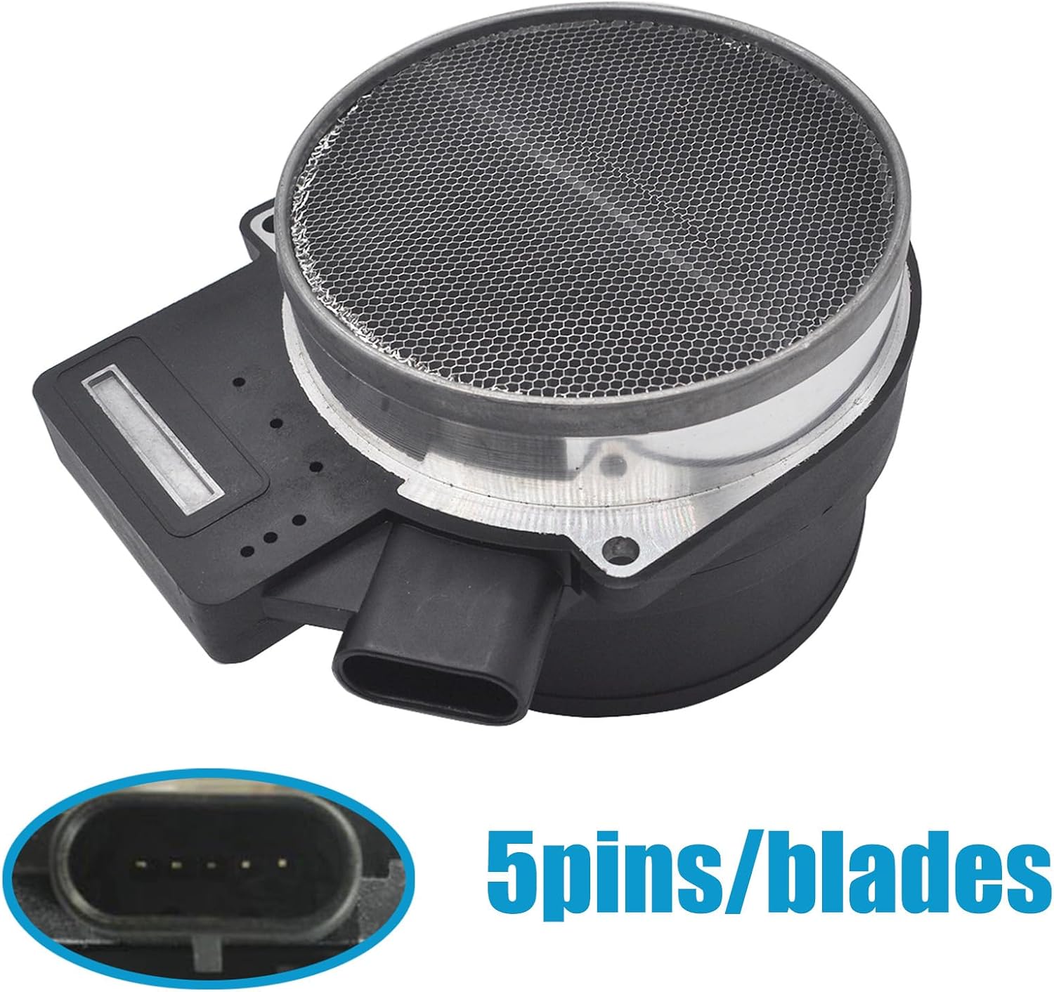 Mass Airflow Sensor Meter MAF DL-6012 AF10043 Compatible with Chevy Cadillac GMC Silverado Suburban 1500 2500 Tahoe Yukon XL 1500 Sierra Escalade ESV 4.8L 5.3L 6.0L