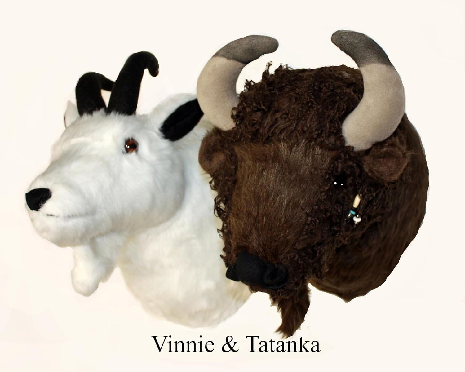 Fairgame Wildlife Buffalo large Plush Wall Mount - 'Tatanka'