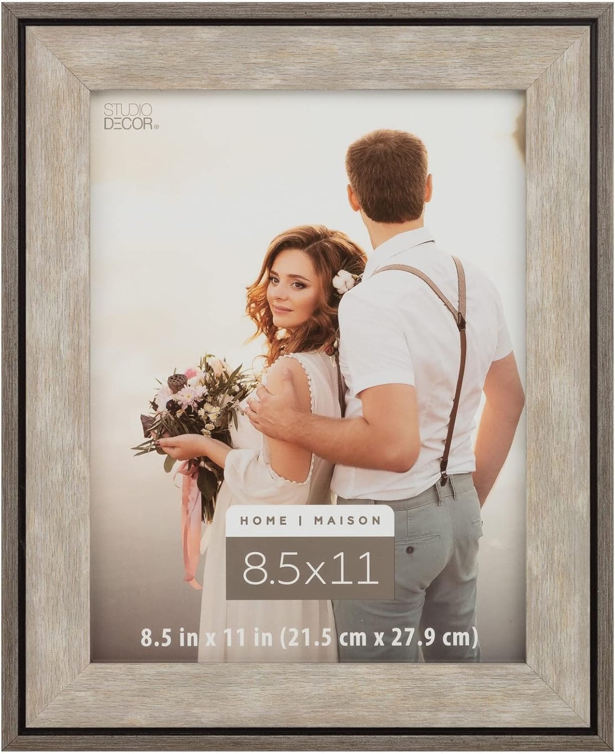 Amazon.com - Studio Decor Home Collection Gray Wash Two-Tone Frame