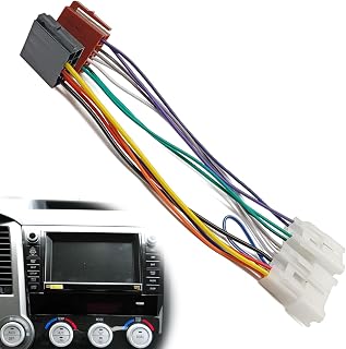 Pleoos Car Stereo Wire Harness, Radio Wiring Harness Connectors Adapter Compatible with T0yota 2005-2020 Tacoma, 1996-2009 RAV4, 2004-2018 Tundra, Subaru 2014-2019 WRX Forester