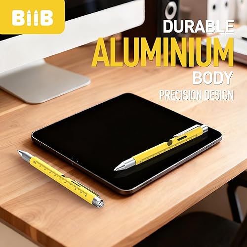 Miniatura 17 de BIIB Regalos navideños para hombres, adolescentes, él, 9 en 1, bolígrafo multiherramienta, regalos de elefante blanco para adultos, regalos de Azul