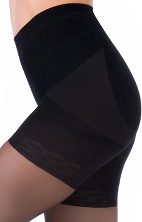 Penti Women's All Day All Night Comfortable Classic Tights [Made in Turkey] (Black Pop Up, Small/Medium)