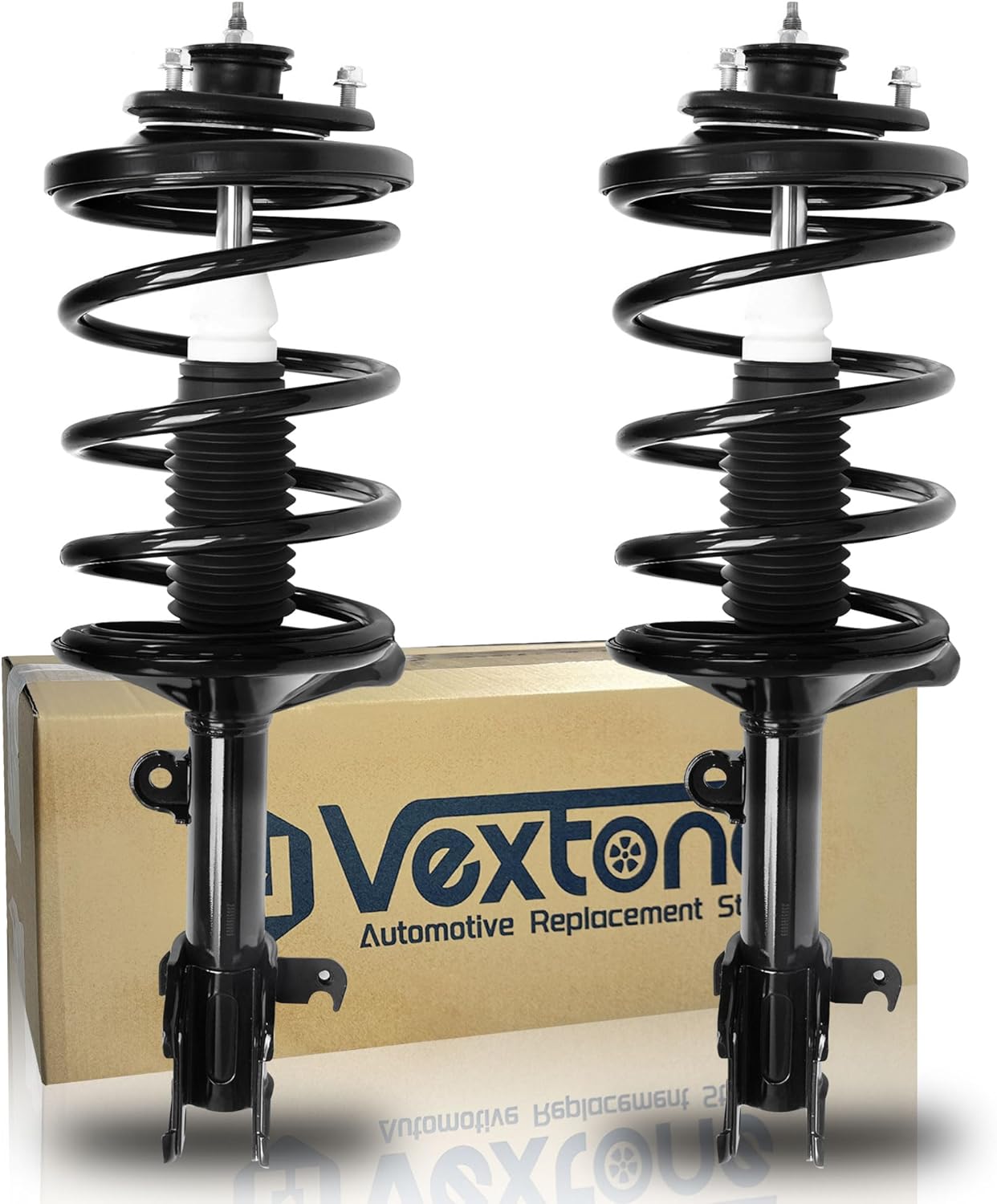 Vextone - Complete Front Struts Shocks Assembly - Fit for 1999 2000 2001 2002 2003 2004 for Honda Odyssey Mini Van - Replace 171597 171598 Ready Strut (Set of 2)