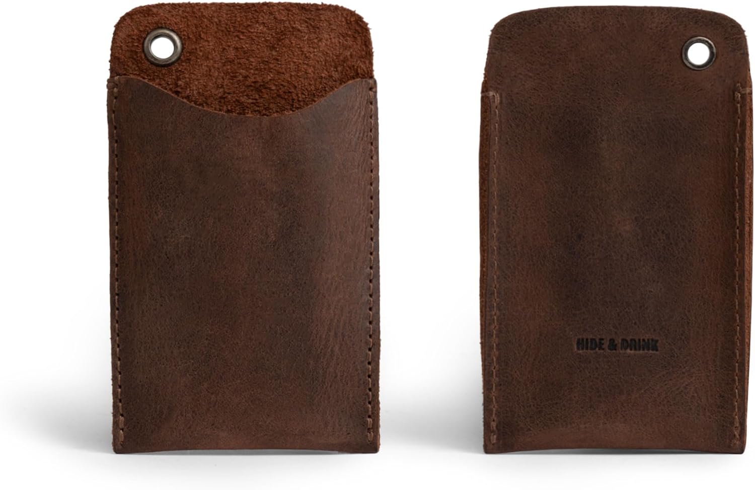 Hide & Drink, EDC Pocket Slip, Multitool Sleeve & Pen Holder for Everyday Use, Camping Accessories, Small Tool Organizer, Full Grain Leather, Handmade - Image 2