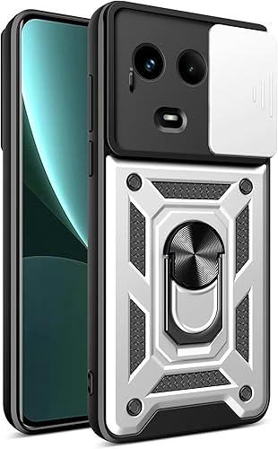 Vista 346 de Carcasa de soporte compatible con Motorola Razr 2023, con cubierta deslizante para lente de cámara compatible con Motorola Razr 40 5G 2023 XT2323-1