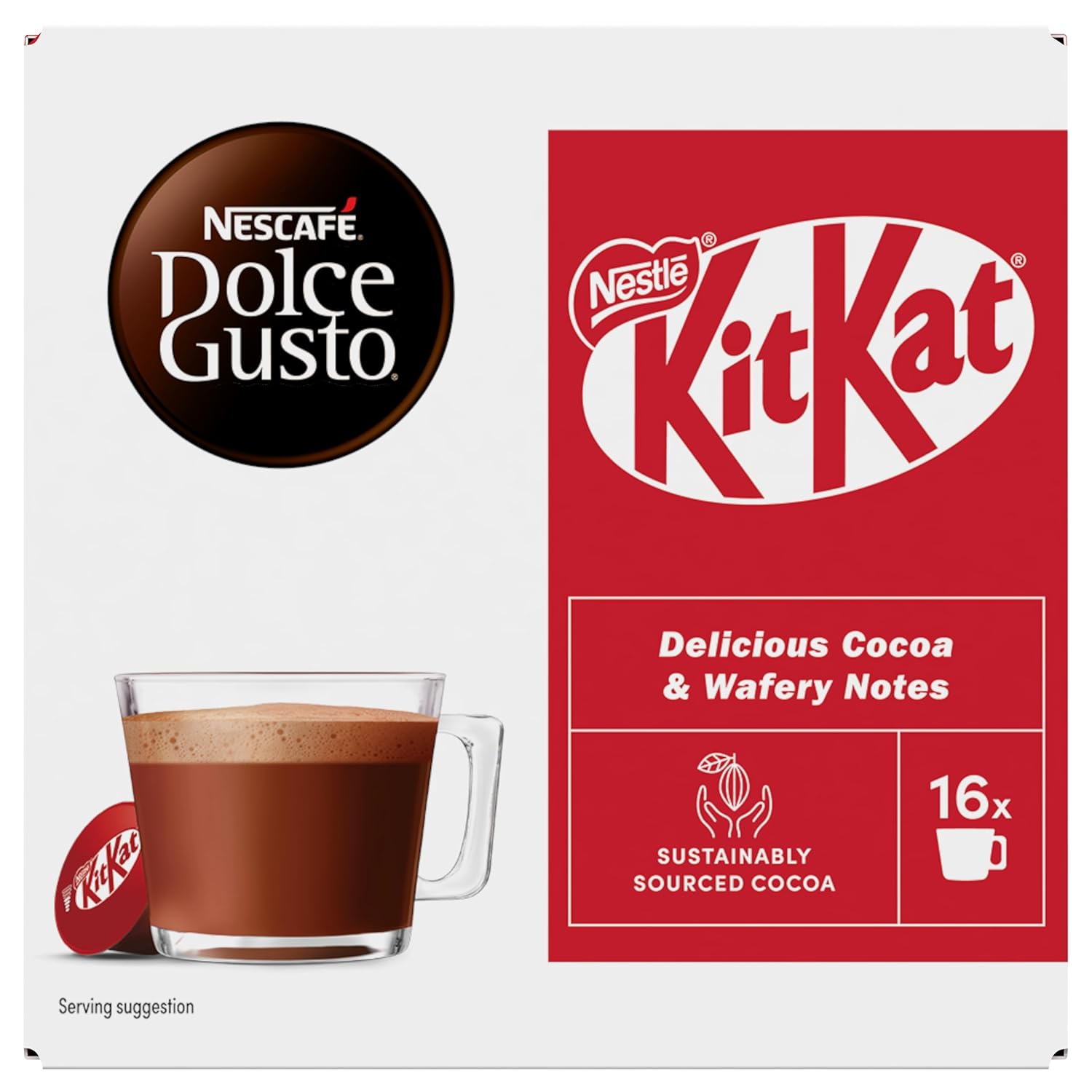 KitKat Dolce Gusto KitKat Hot Chocolate Pods 256g Box