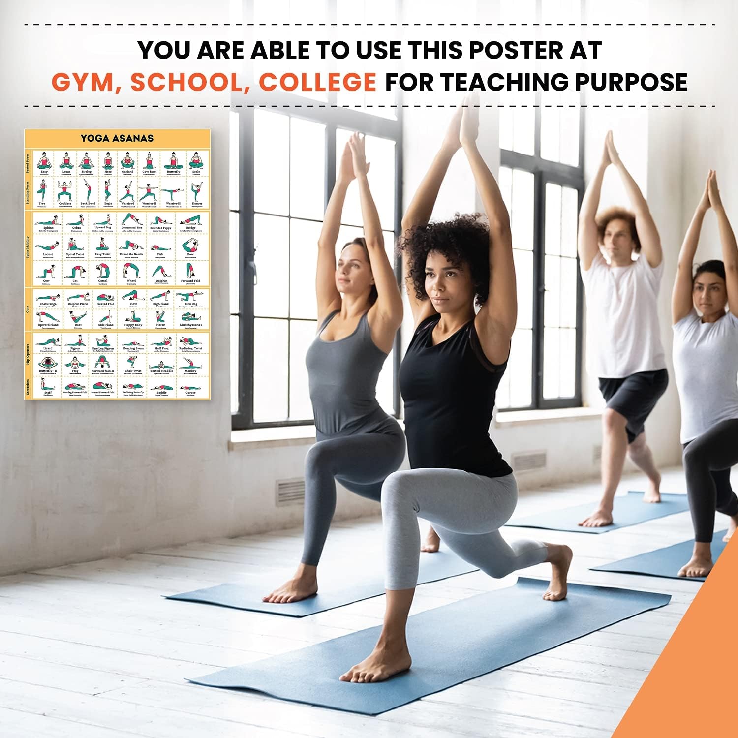 Yoga & Workout Posters - 6 Pack | PIXELARTZ -2
