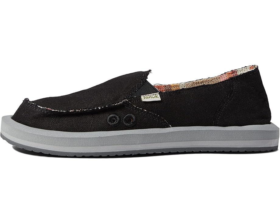 Sanuk Donna Soft Top Hemp - Left View