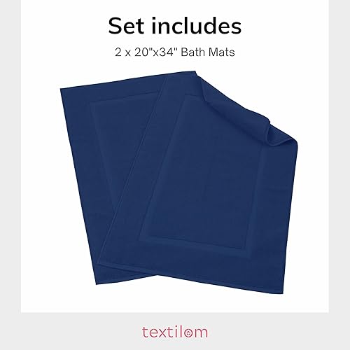 Miniatura 9 de textilom - Toallas de lujo de 100 % algodón turco, extragrandes y jumbo, para baño y ducha, con máxima suavidad y absorción (40 x 80 pulgadas),