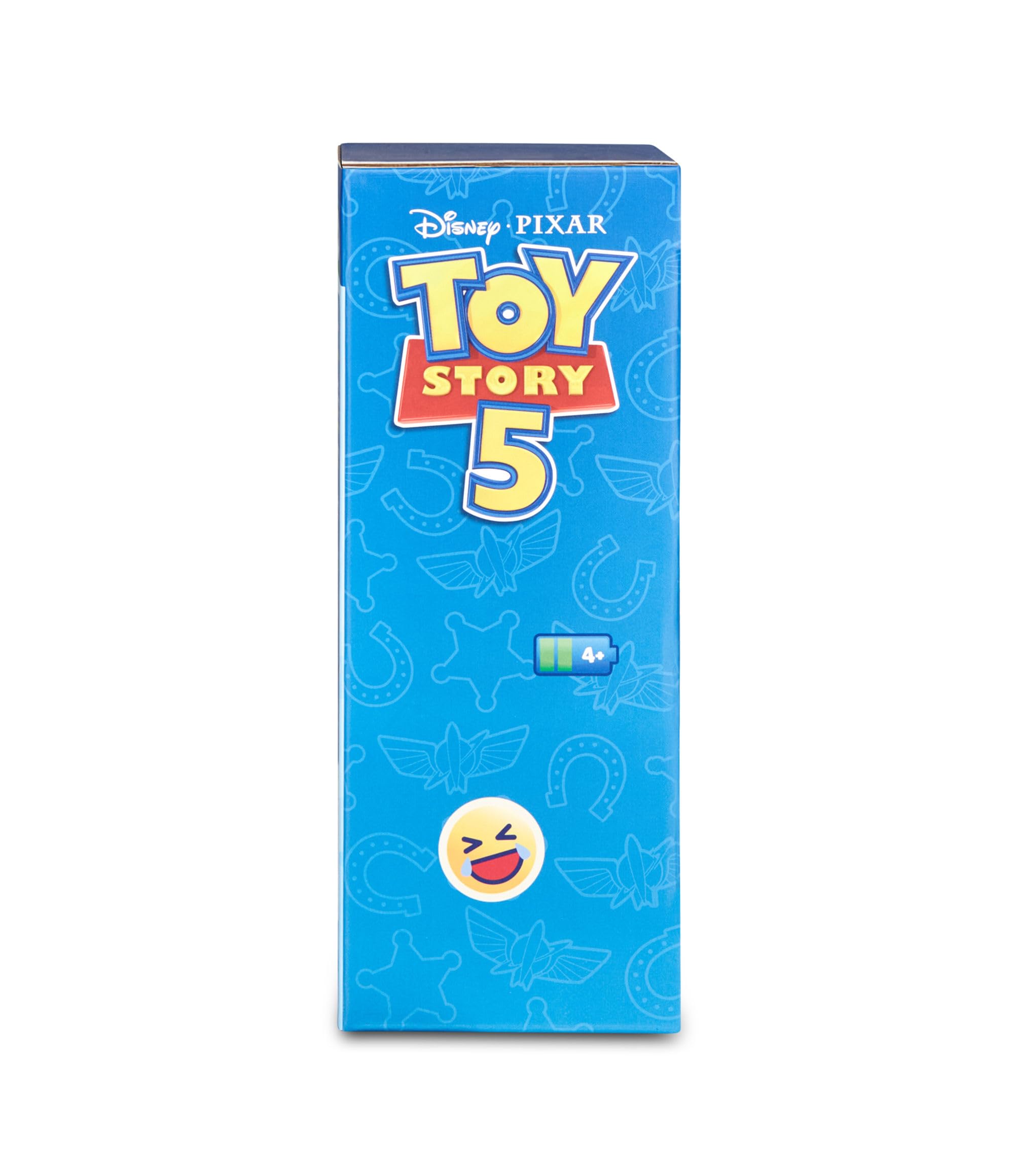Seven Butelka na wodę Toy Story 5, niebieska, 460 ml, stal nierdzewna, bez BPA, szczelna, ciepła 12 h/zimno 24 h, szczelna, wielokrotnego użytku, szkoła, sport, podróż, dla dzieci, pomysł na prezent