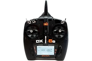 Spektrum DX6e 6-Channel DSMX 2.4GHz RC Airplane Radio Transmitter Only