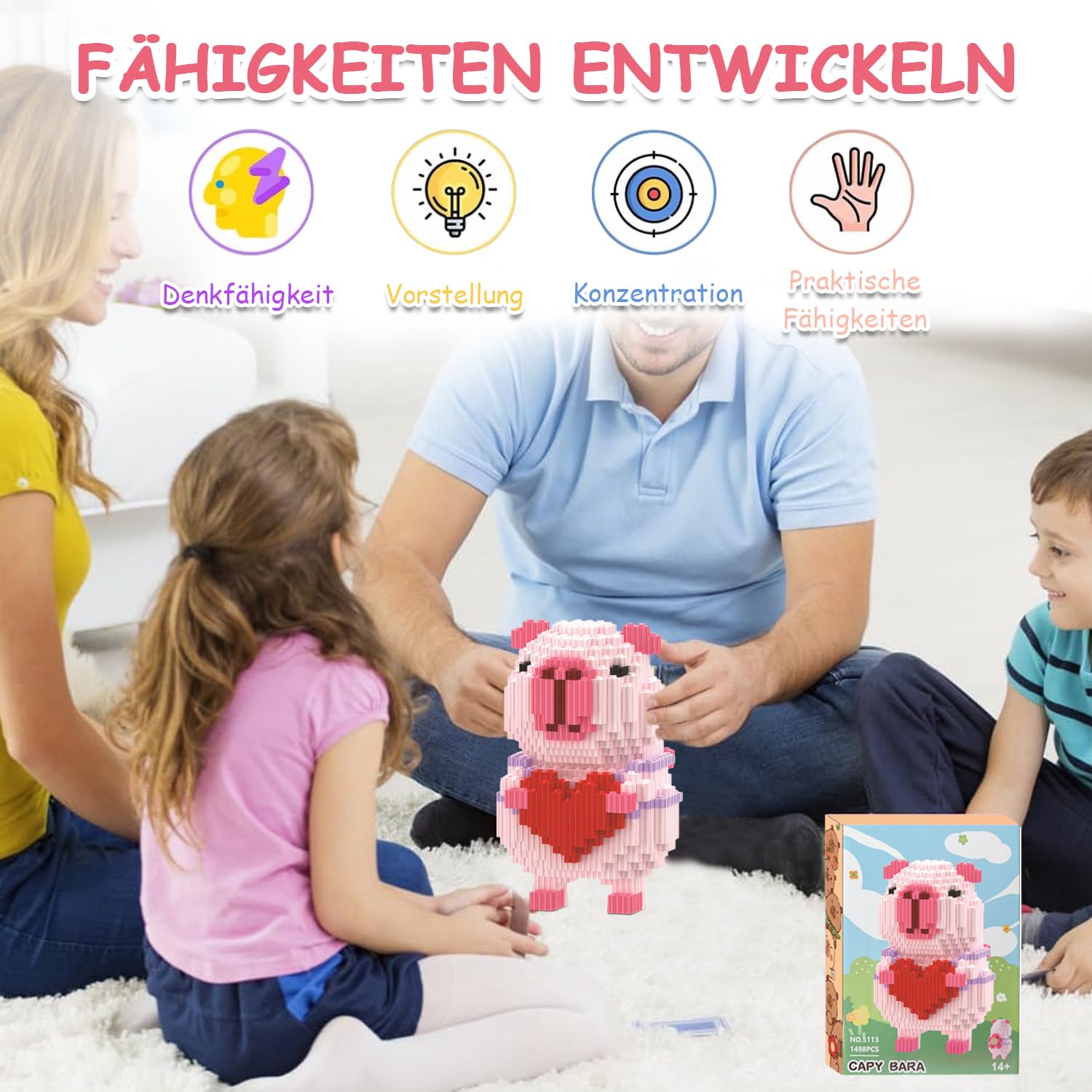 Knutsel dieren set - Duurzaam houten speelgoed