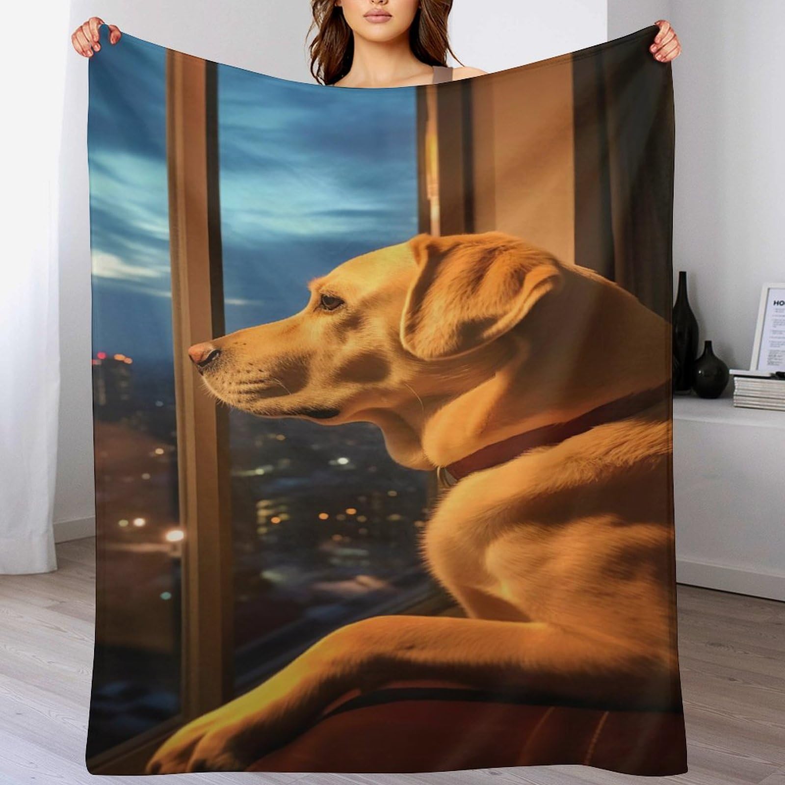 Couverture polaire en flannel douce grand format 180x200 lavable