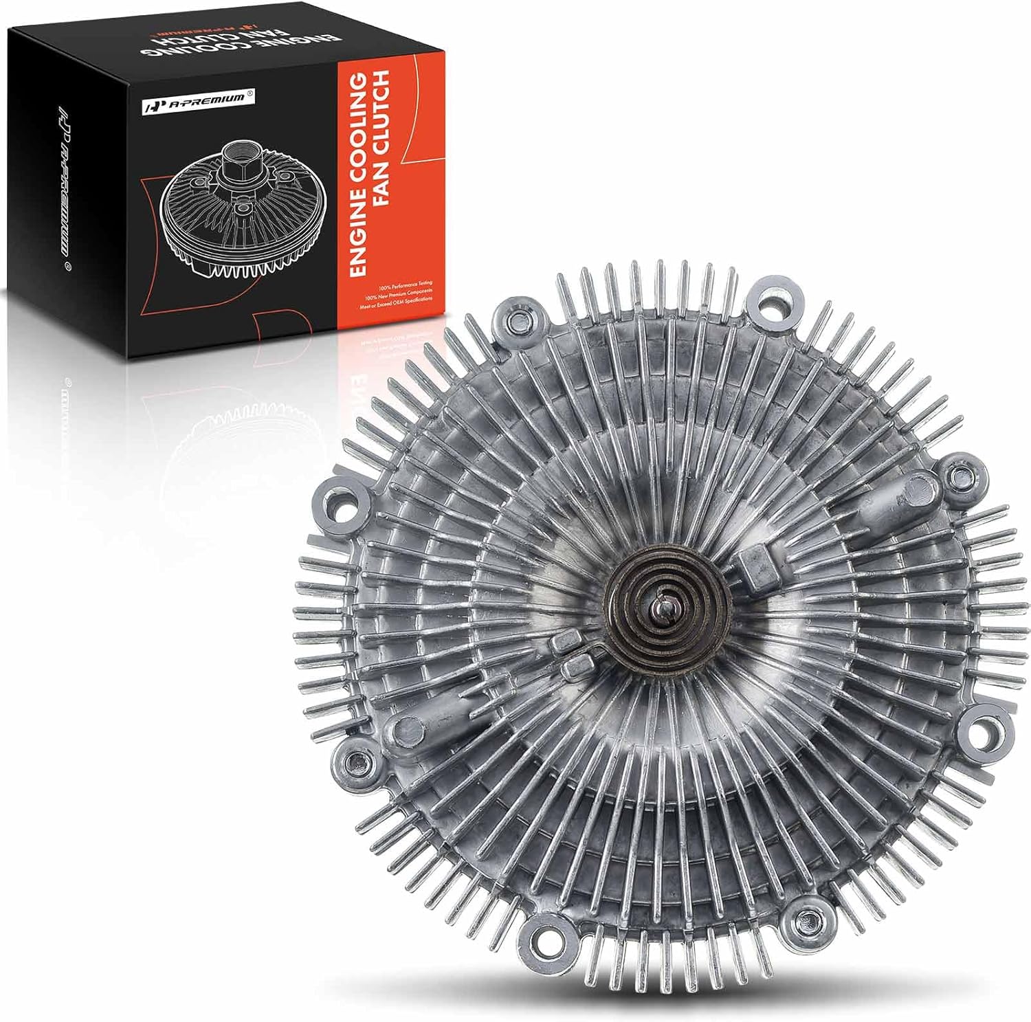 A-Premium Engine Cooling Fan Clutch Compatible with Nissan Pathfinder 1990-2000, Frontier 1999-2004, 300ZX 1990-1996, D21, Pickup, Xterra & Infiniti Q45, QX4, Replace# 21082-0W000, 210820W000