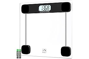 FITINDEX Bathroom Scale for Body Weight, Your Precise Weight-Tracking Tool!